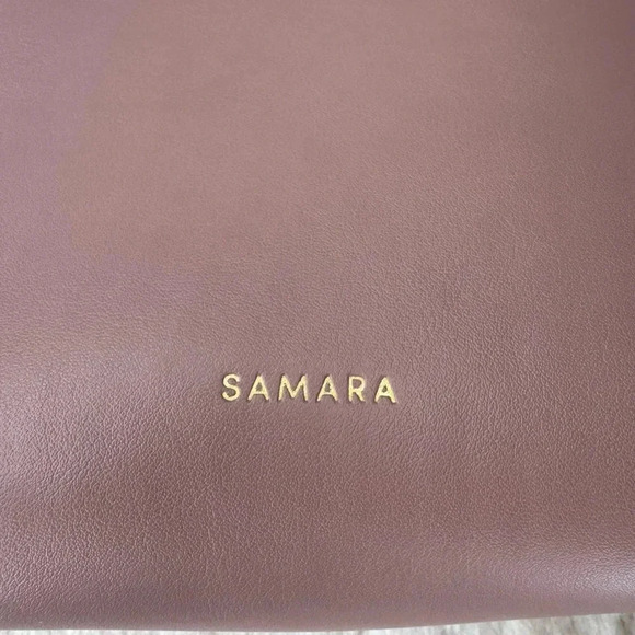 Anthropologie Samara medium shoulder dusty pink crossbody purse - Picture 13 of 13